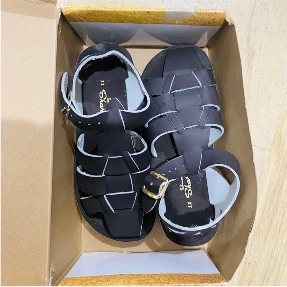 Saltwater Sandals kids Unisex little girls and boys NEW